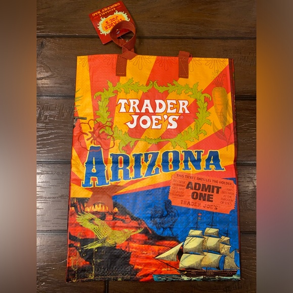 Trader Joe’s Reusable Grocery Tote Bag Arizona - Picture 3 of 8